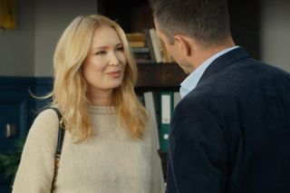 Barwy szczęścia, odcinek 3061: Bruno (Lesław Żurek), Karolina (Marta Dąbrowska)