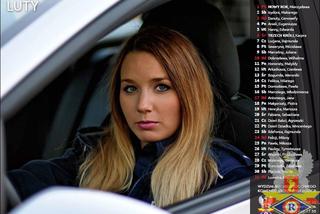 Luty 2016 - kalendarz z policjantkami