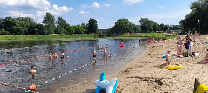 Plaża miejska w Supraślu