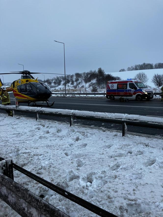 Tragiczny wypadek na autostradzie A4. Zginęła kobieta