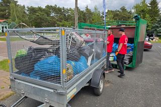 Sprzątanie Jeziora Dominickiego 