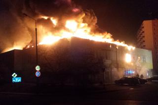 Pożar centrum handlowego Retman w Tczewie