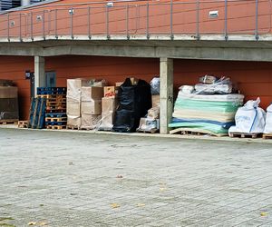 Dary dla powodzian pod halą Netto Arena