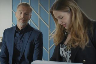 M jak miłość, odcinek 1842: Andrzej Budzyński (Krystian Wieczorek), Anita (Melania Grzesiewicz)