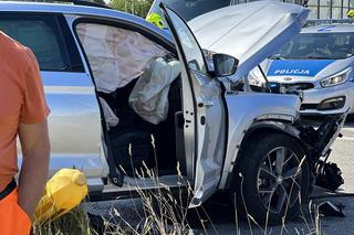 Potworny wypadek pod Legionowem, troje dzieci w szpitalu