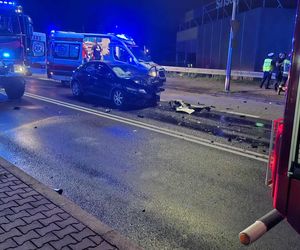 29.07.25 Starachowice. Wypadek na wiadukcie