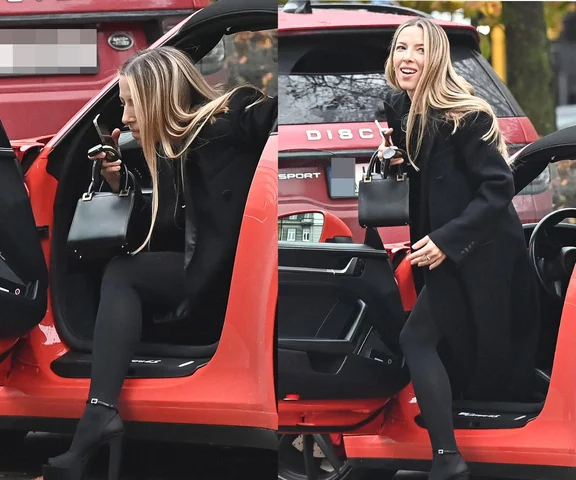 Chodakowska w porsche za bimbaliony zł! Niebotyczne obcasy