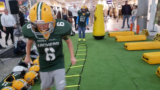 Pokazy futbolu amerykańskiego w wykonaniu Bydgoszcz Archers