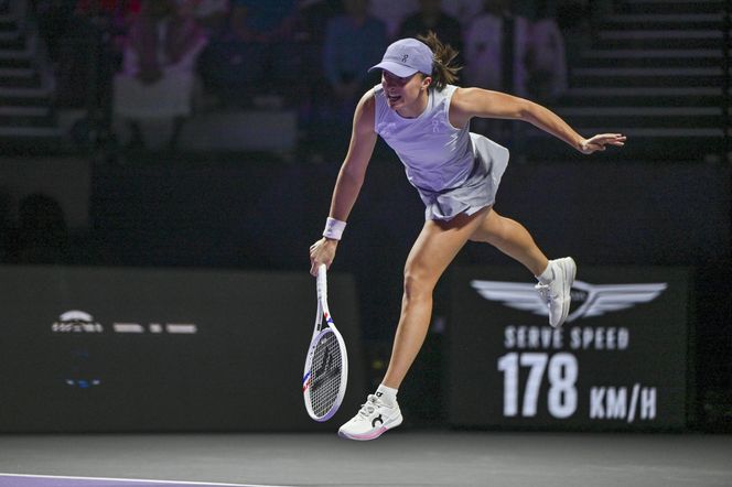 Iga Światek mecz z Jeleną Rybakiną