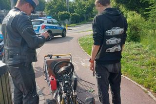 Zakaz prowadzenia? To nie problem! 19-latek z Sopotu zaskoczył wszystkich swoim pojazdem