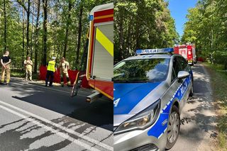 Nie żyje 35-letni motocyklista. Uderzył w drzewo