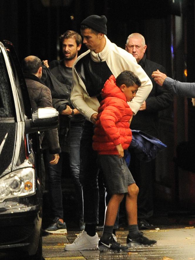 Cristiano Ronaldo z rodziną w Londynie