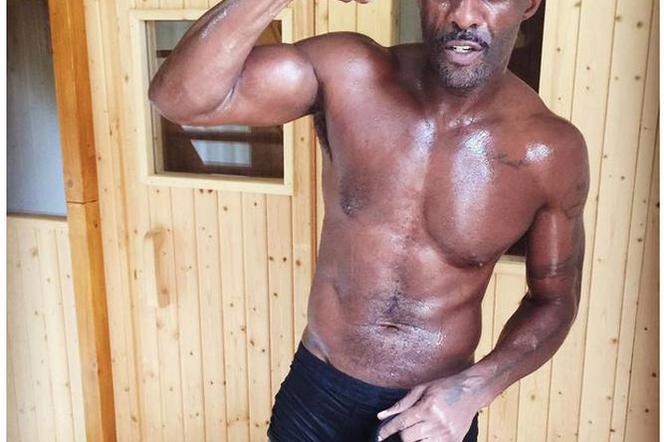 Idris Elba trenuje kickboxing