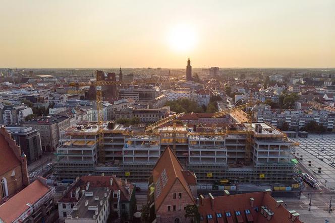 Centrum Wrocławia wciąż się rozbudowuje