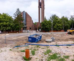 Budowa tramwaju na Stegny w Warszawie