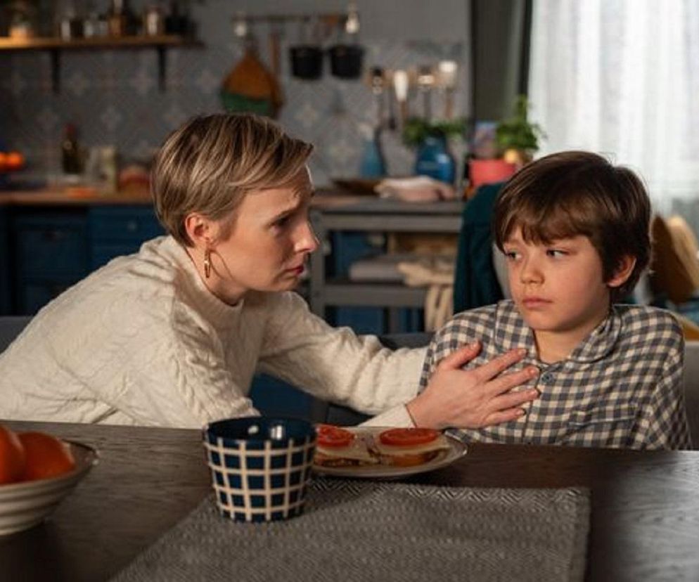 Barwy szczęścia, odcinek 3215. Sonia (Weronika Nockowska), Mateusz (Filip Kowalewicz)