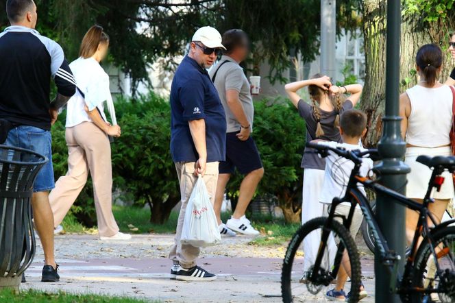 Weekendowy kamuflaż ministra