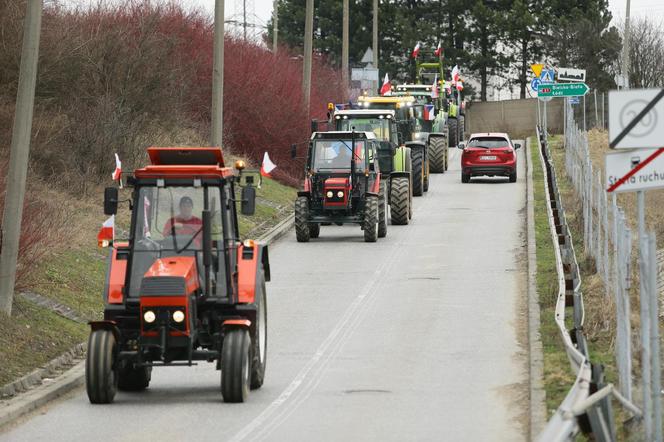 Protest rolników. Zablokowali granicę w Cieszynie