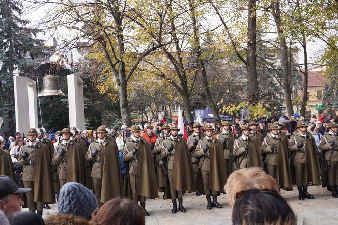  Uroczystości pod pomnikiem Józefa Piłsudskiego w Rzeszowie 