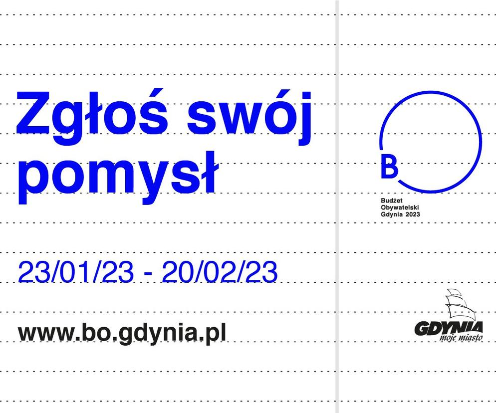 Budżet Obywatelski 2023 Gdynia