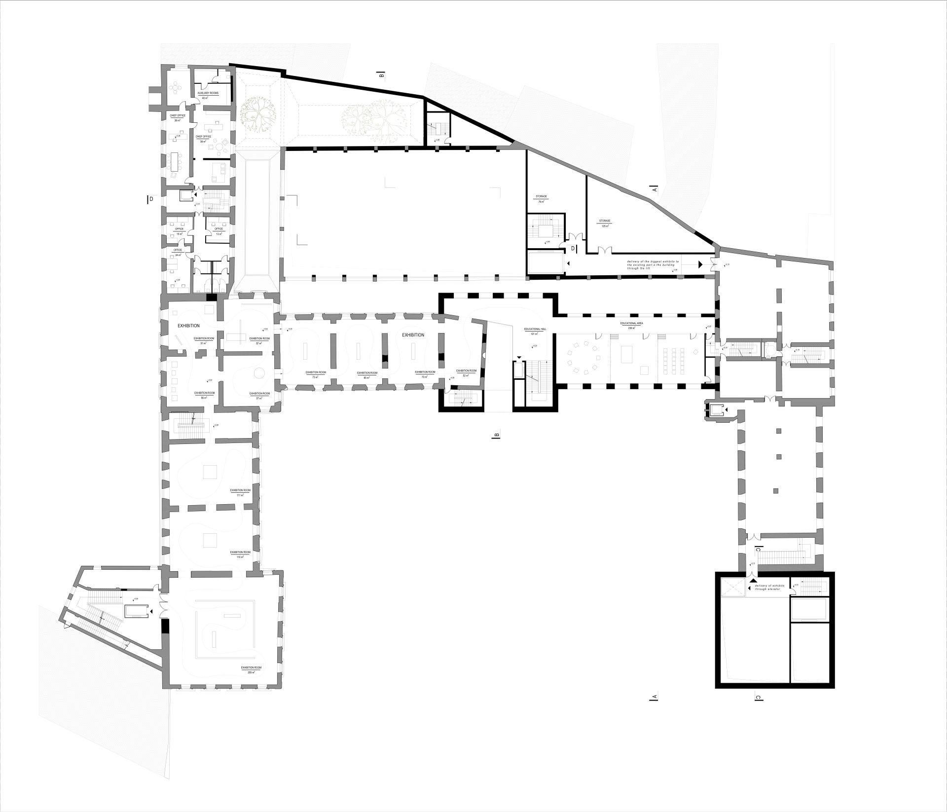 Pałac Radziwiłłów w Wilnie według WXCA
