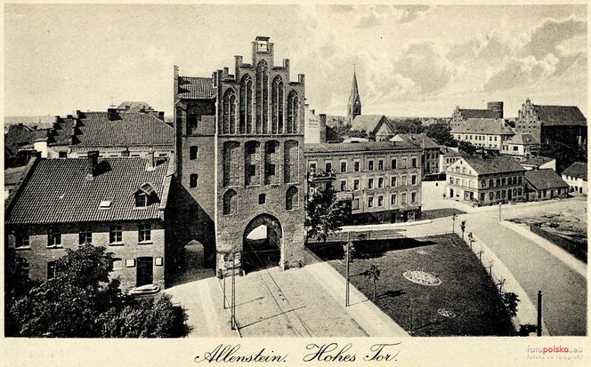 To jeden z najważniejszych zabytków Olsztyna. Tak wyglądał ponad 100 lat temu