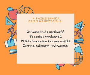 Mądre życzenia na Dzień Nauczyciela - darmowe kartki