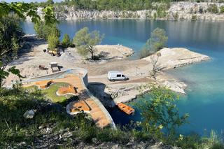 Kiedy otwarcie kąpieliska na Zakrzówku? Sprawdziliśmy, jak przebiega budowa