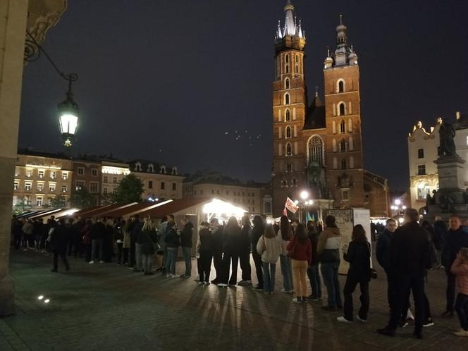 Za czym kolejka ta stoi? Tłumy krakowian na Nocy Muzeów 2023!