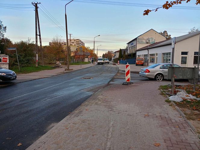 Przy okazji robót drogowych przy budowie nawierzchni na ulicy Kraszewskiego zostanie też poprawiona nawierzchnia części ulicy Mazurskiej w Siedlcach