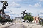 Rzeźby Jerzego Kędziory, Stary Rynek w Częstochowie