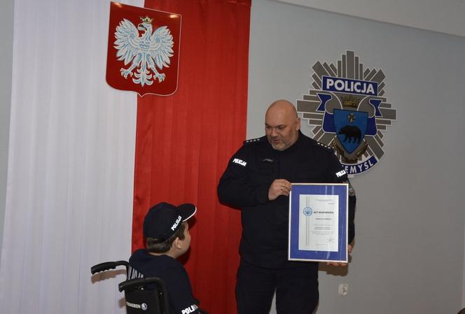 Przemyscy policjanci spełnili marzenie chłopca