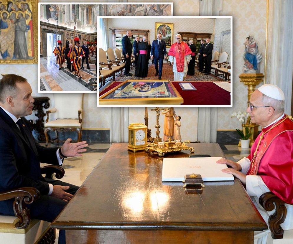 Papież Leon XIV rozmawiał z prezydentem Nawrockim