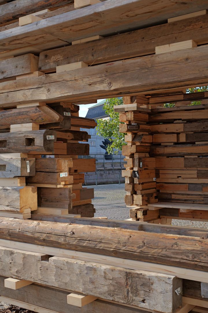 Barn Again - jeden z dwóch prezentowanych na Biennale pawilonów
