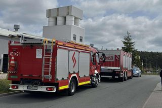 Pożar laboratorium w Gdyni