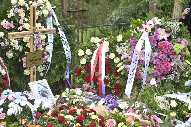 Pogrzeb Ewy Dałkowskiej. Pożegnali ją Macierewicz i Gliński 