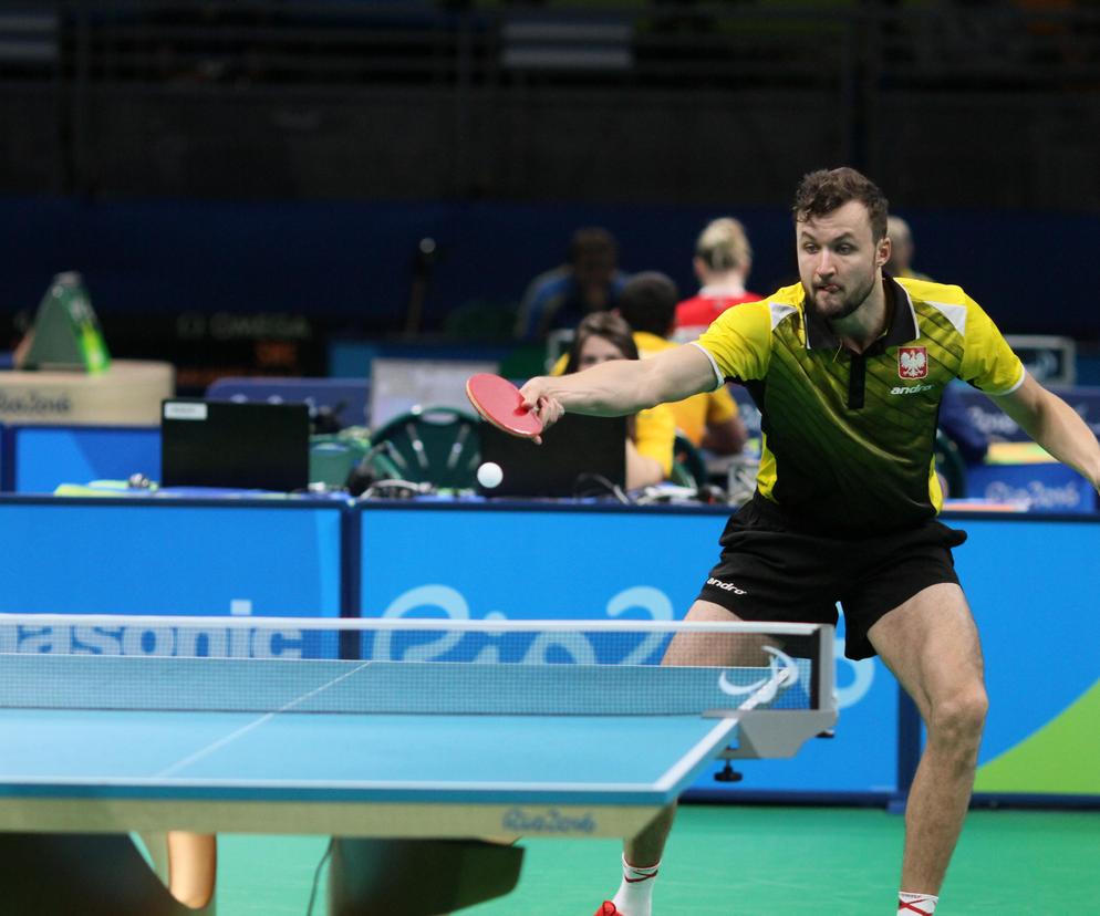 Patryk Chojnowski w finale singla tenis stołowy