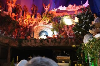 Szopka Bożonarodzeniowa u Franciszkanów na Placu Bernardyńskim w Poznaniu