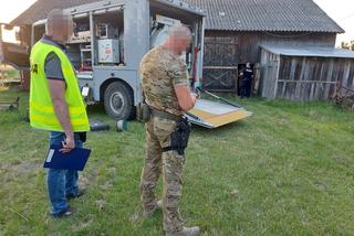 Granat z czasów wojny znaleziony w stodole pod Otwockiem