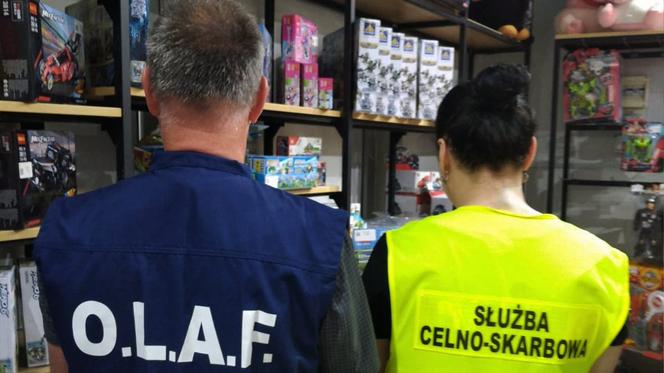 Mazowiecka KAS zabezpieczyła podrobione zabawki za milion złotych