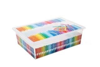 Pudełko dekoracyjne Colours Arty XXS do pokoju ucznia