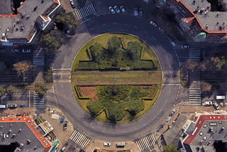 Szczecin w szczególe według Google Earth