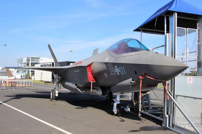 Niemiecki F-35A podczas ILA24