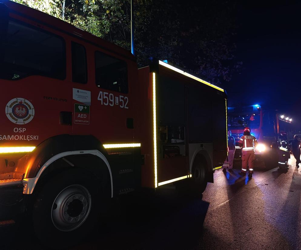 Tragiczna noc na Lubelszczyźnie! Dwie ofiary śmiertelne pożarów domów