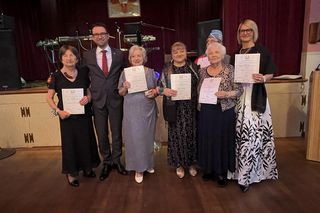 Sto lat temu wspierały weteranów Błękitnej Armii. Dziś świętują dostojny jubileusz