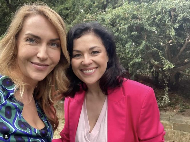 M jak miłość. Viola (Magdalena Waligórska), Kinga (Katarzyna Cichopek)