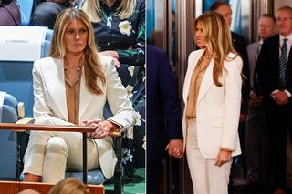 Melania Trump postawiła na klasykę i elegancję. W ONZ wyglądała olśniewająco, zadbała o najmniejszy szczegół
