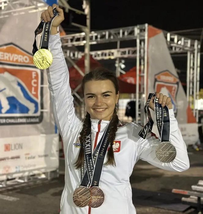  Justyna Cichocka- Strażaczka na medal