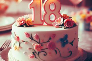 Kartki z życzeniami na osiemnastkę
