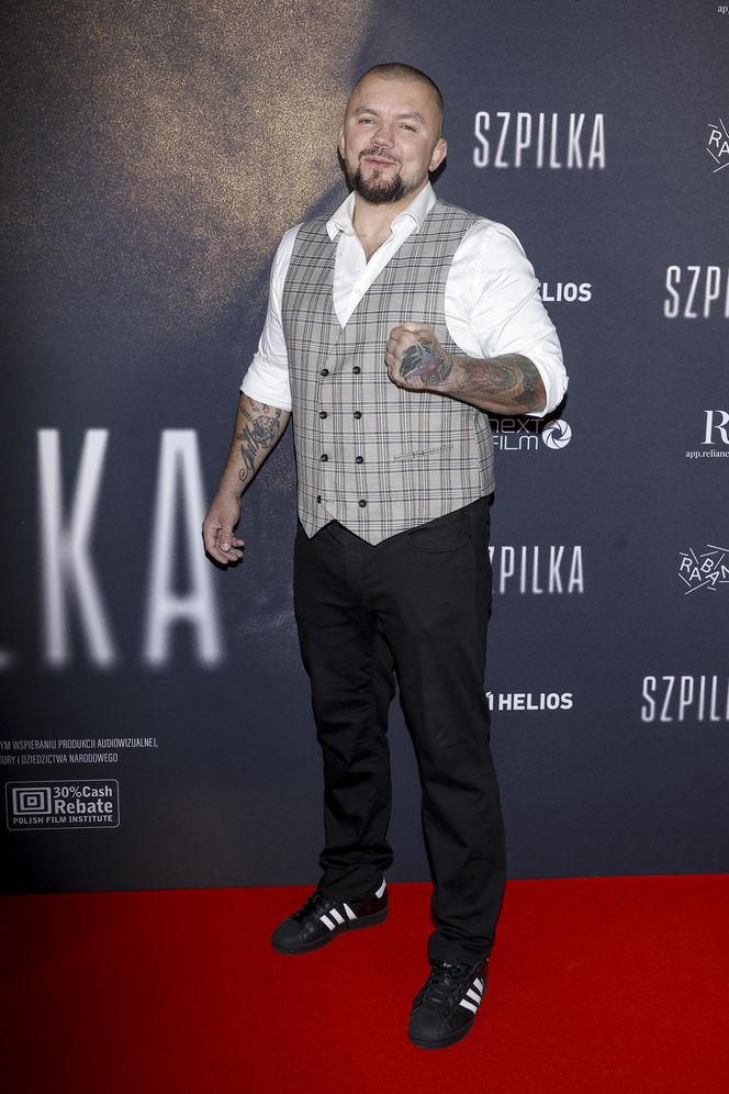 Gwiazdy sportu na premierze filmu "Szpilka"